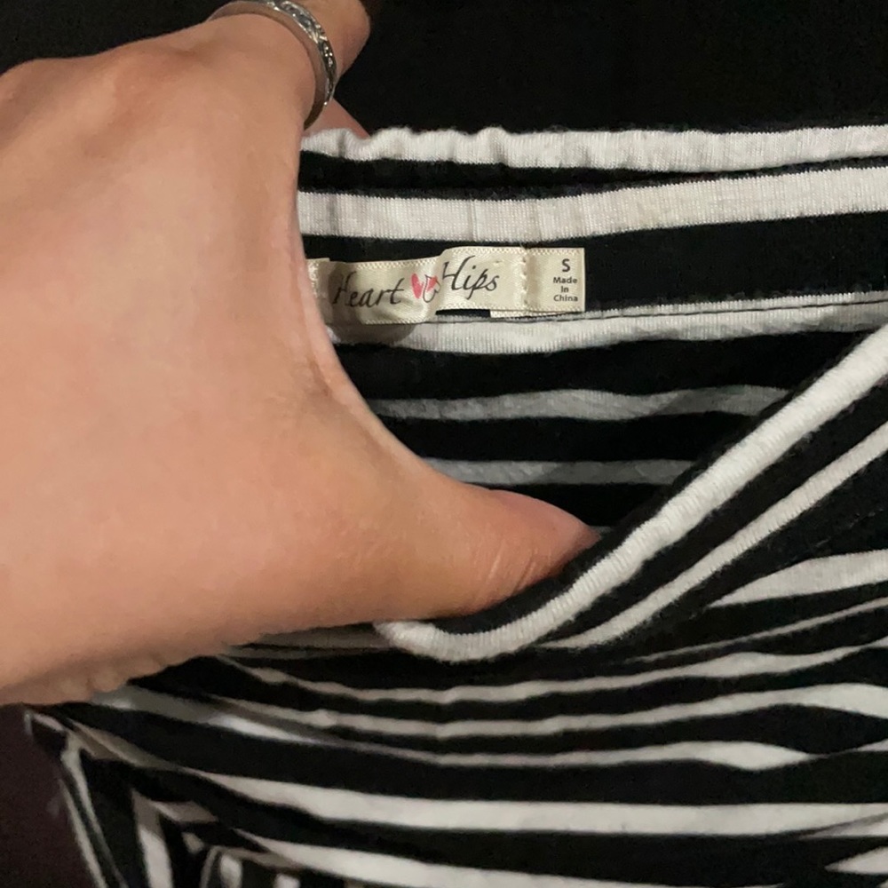Black&White Romper Size S